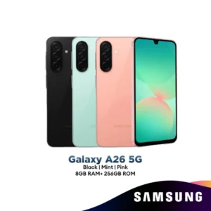 Samsung Smartphone Galaxy A26 5G 6.7"/2.4G/8GB/256GB [Black | Mint | Pink]